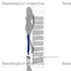 Vibrador de 10 cm con 10 vibraciones